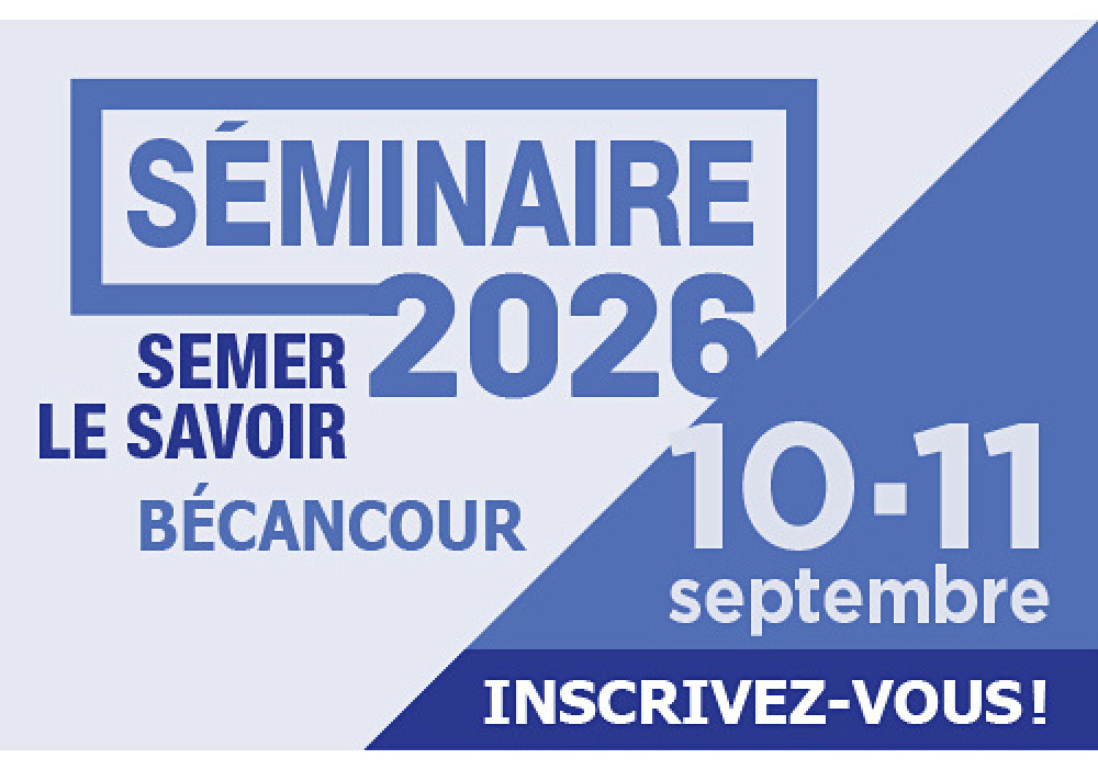 22e s&eacute;minaire annuel
